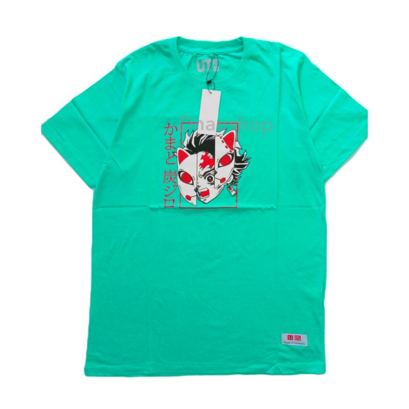 T Shirt Uniqlo X Jujutsu Kaisen Dewasa Unisex Ori Sisa Ekspor Full Tag Size L - TOSCA