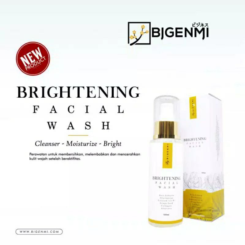 Brightening Facial Wash Bigenmi