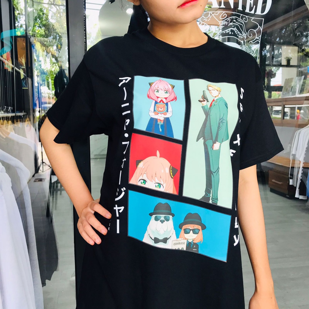 Tshirt Anya Bond Spy x Family Anime Manga Premium Unisex