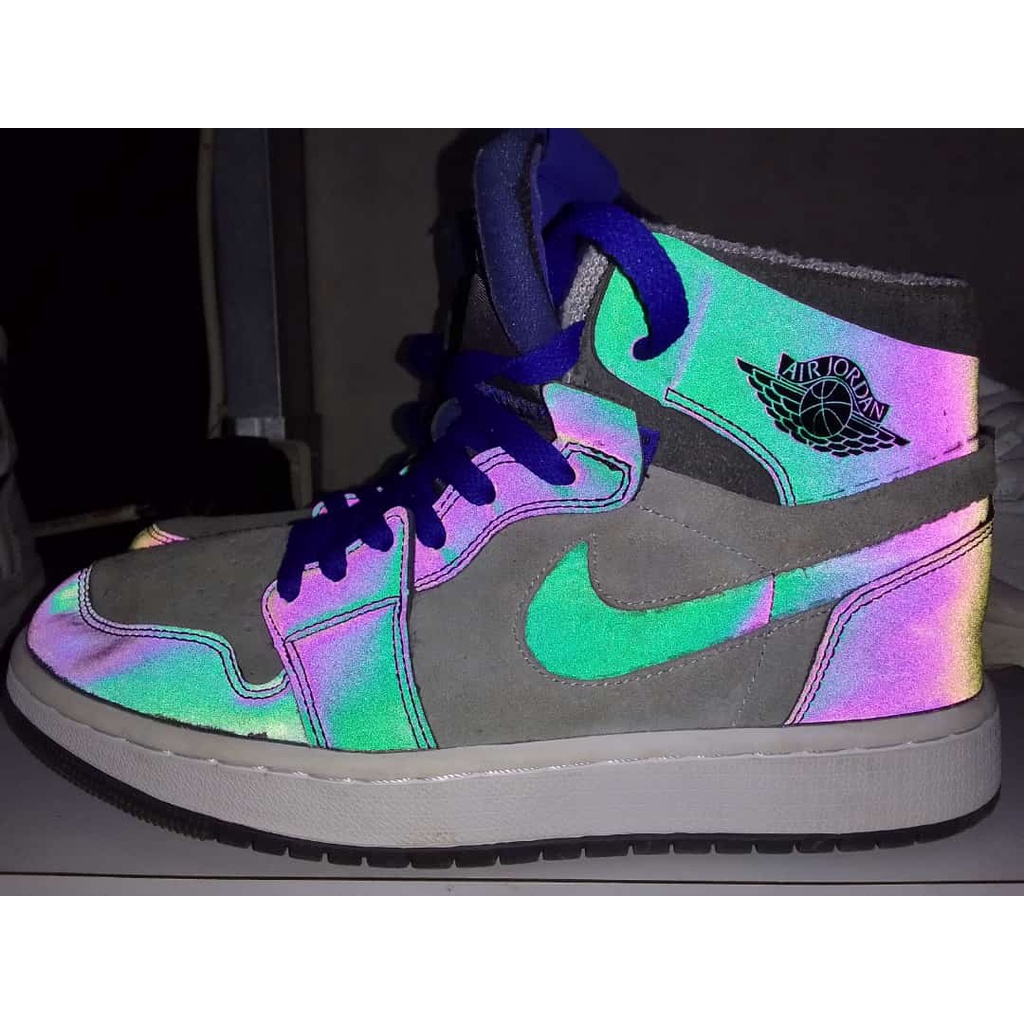 air jordan mid 1 reflective