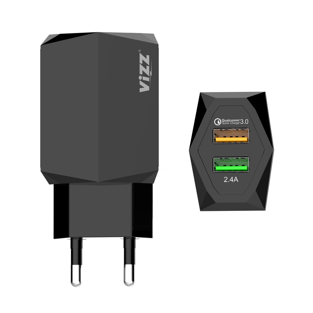 VIZZ VZ-TC06 QC CHARGER QUALCOMM 3.0 ORIGINAL