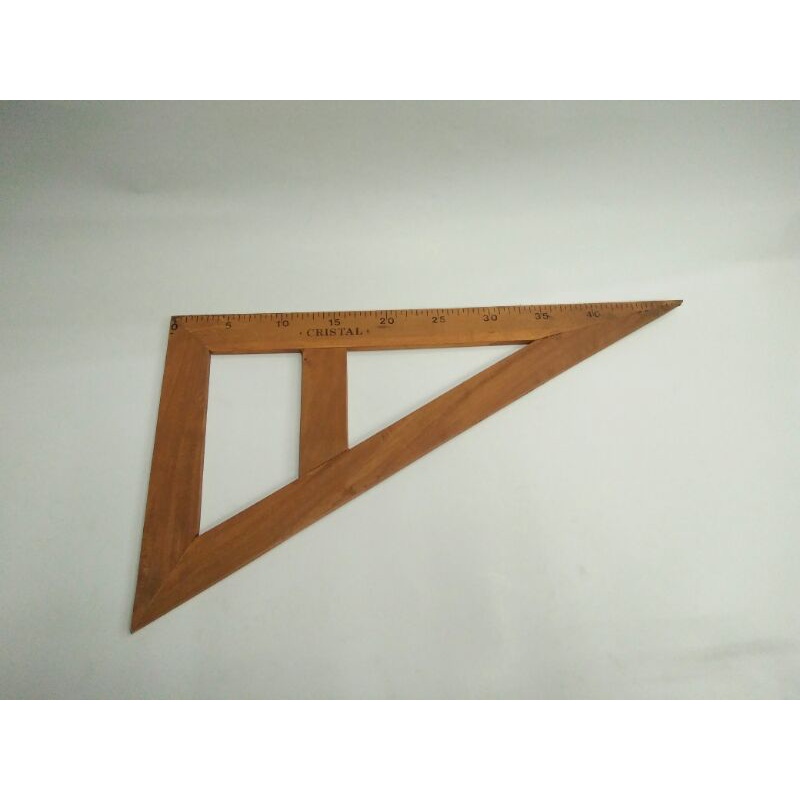 

Penggaris Kayu Segitiga Siku Cristal