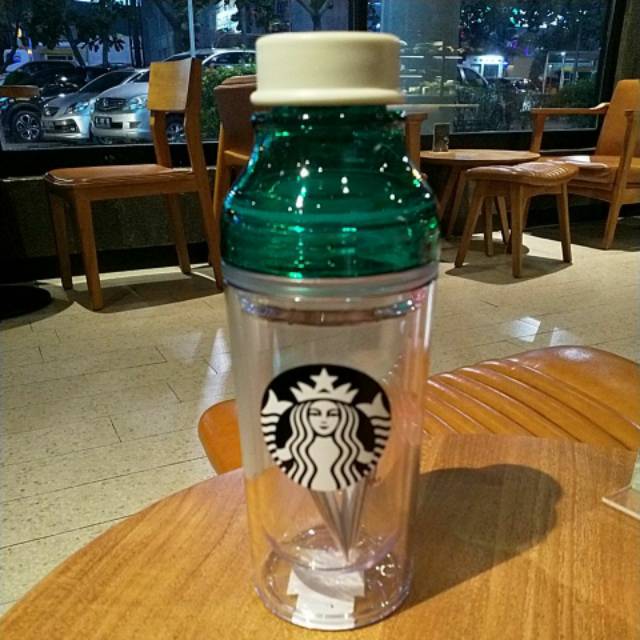 Botol minum tumbler Starbucks original Green Siren