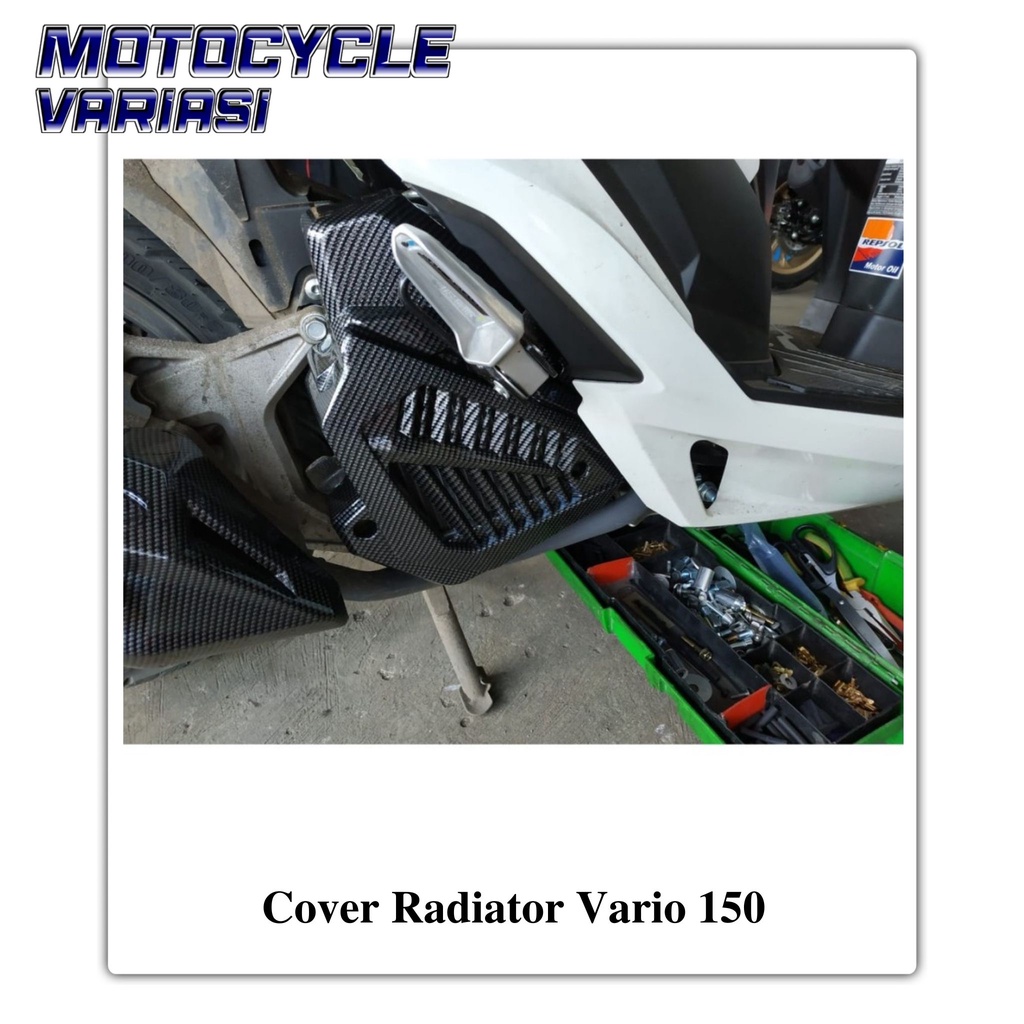 Cover radiator carbon vario 150 keyless NEMO