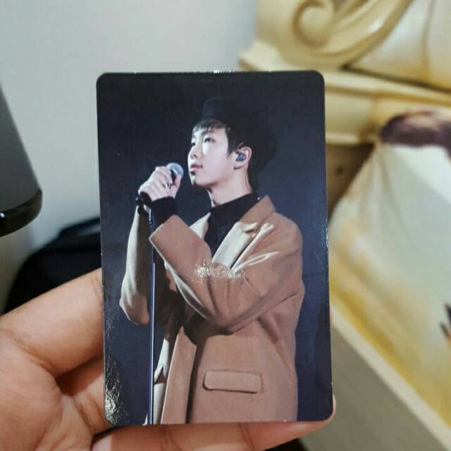 BTS OFFICIAL 3RD MUSTER PHOTOCARD NAMJOON RM RAPMONSTER PC