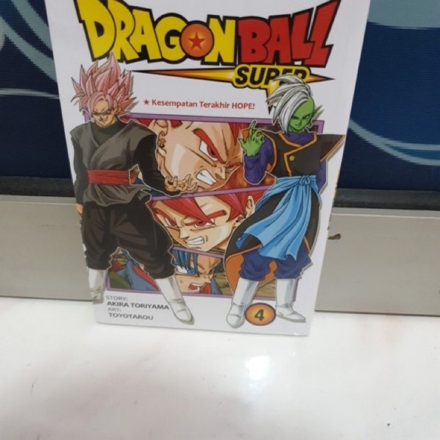 Komik Dragon Ball super no 4 Akira Toriyama Dragonball super 4 elex media
