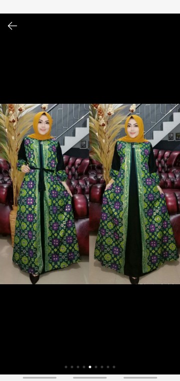 Batik Couple Keluarga Sania Ruffle Ori Ndoro Jowi Dnt Motif Sakura Merah Terbaru & Termurah Shopee