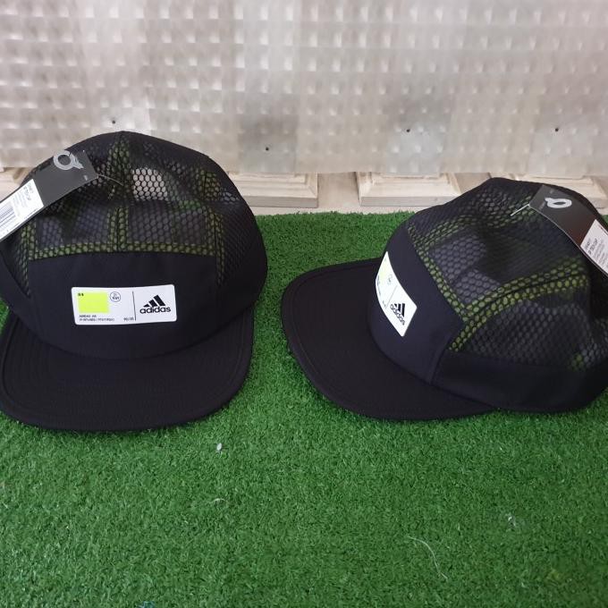 adidas original panel 5 power tech perform cap black bnwt