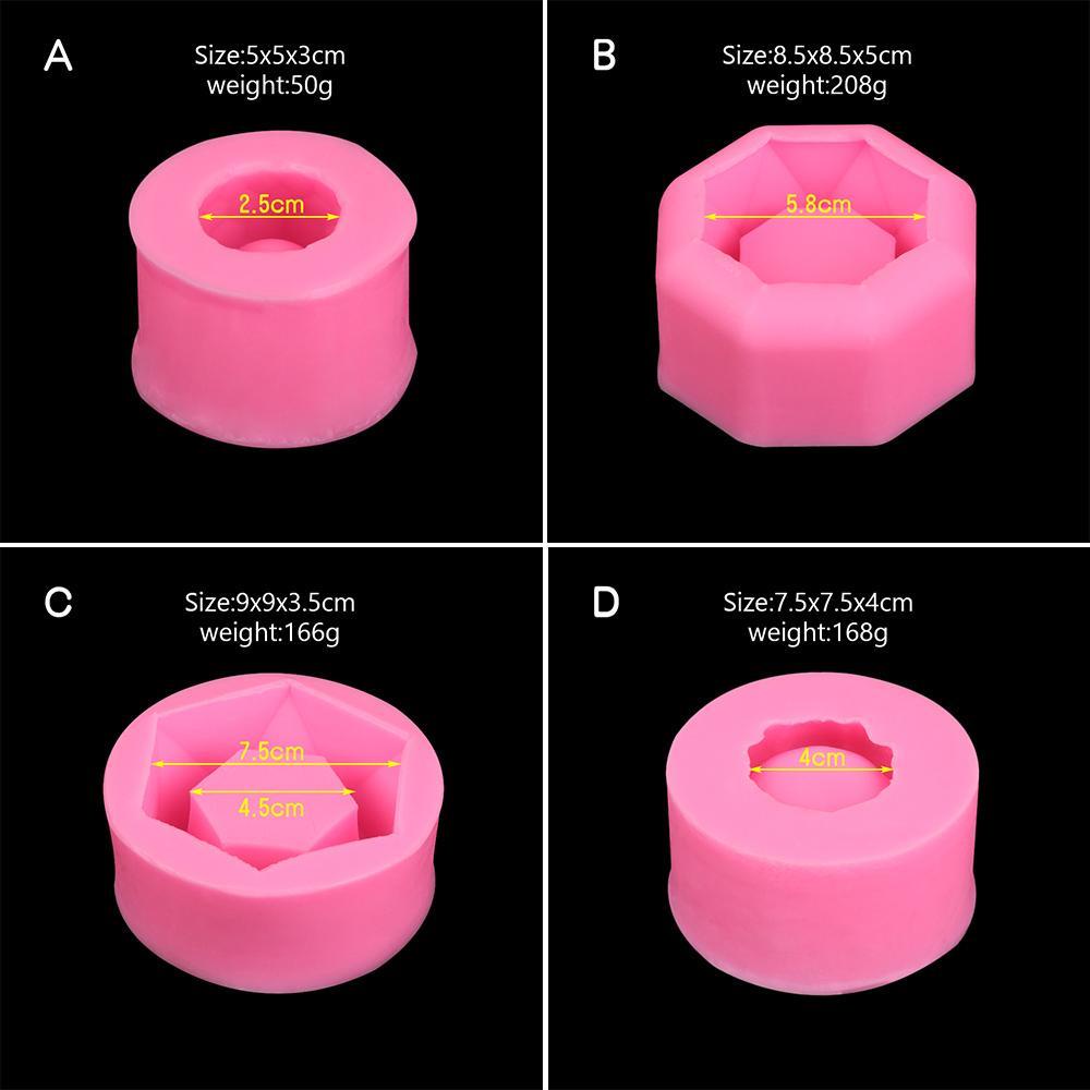 R-flower Crystal Resin Tray Cetakan Penyimpanan Perhiasan Membuat Alat Casting Resin Kerajinan Pot Bunga Sukulen