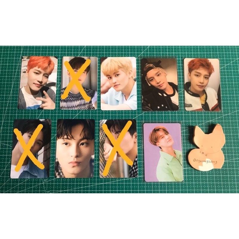 photocard nct mark lee taeil jeno dicon neo zone