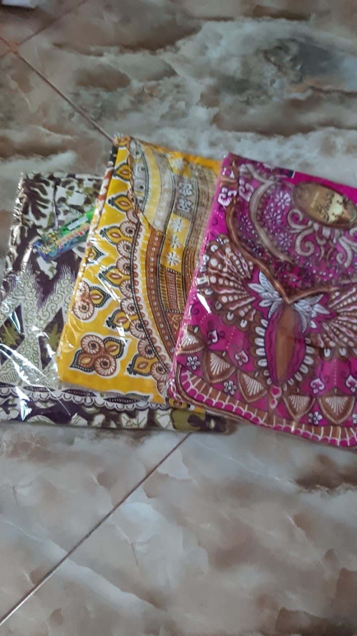 Daster Jumbo Valentine Coklat Queen Batik Pekalongan