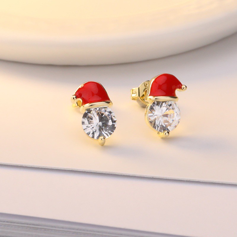 50 buah desain perak Italia 925 anting-anting wanita asli Korea fashion perhiasan anting[tidak mudah luntur] [tidak alergi]-50