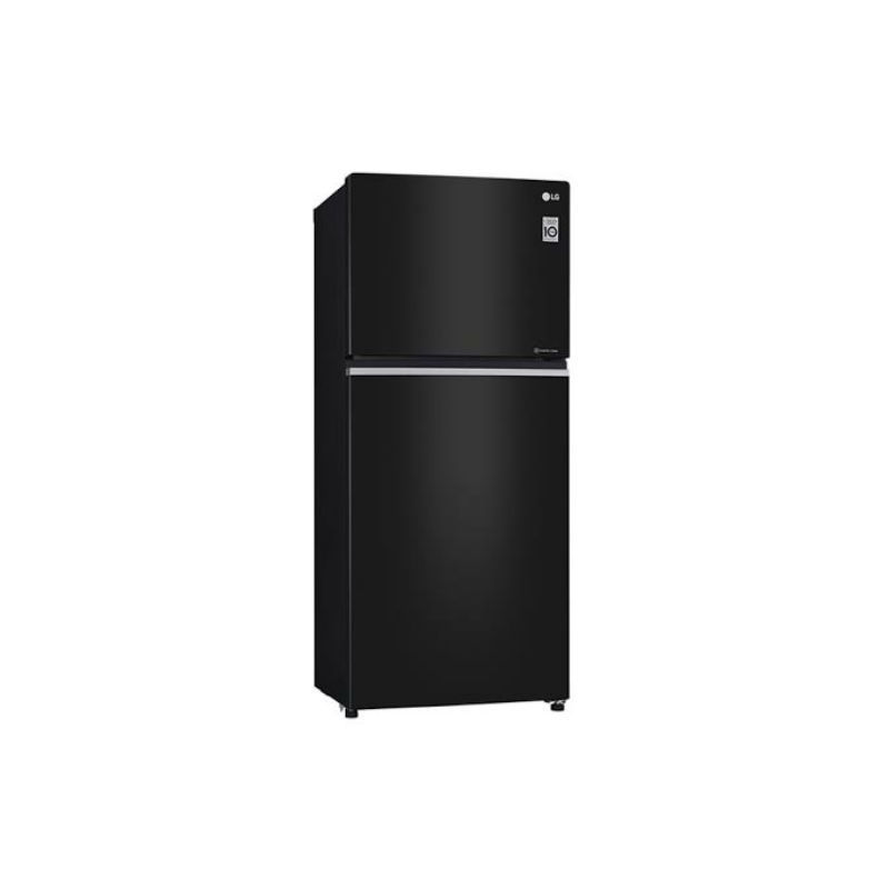 Lg Gn C422sgcl Kulkas 2 Pintu Kaca Inverter Gnc422sgcl Glass Door Hitam Garansi Resmi Shopee Indonesia