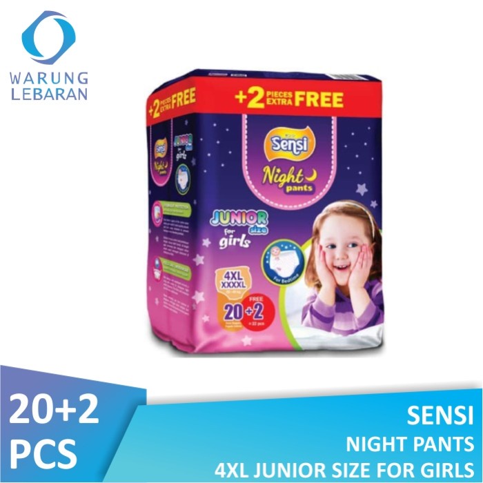 Sensi Night Pants Girls 4XL (20+2)