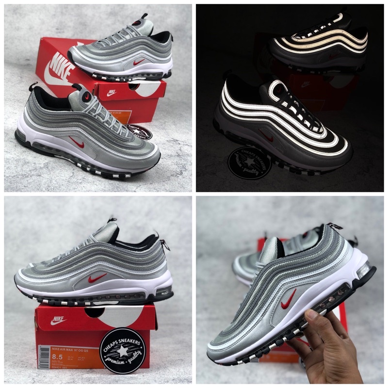 Nike Air Max 97 Silver Bullet Abu Abu