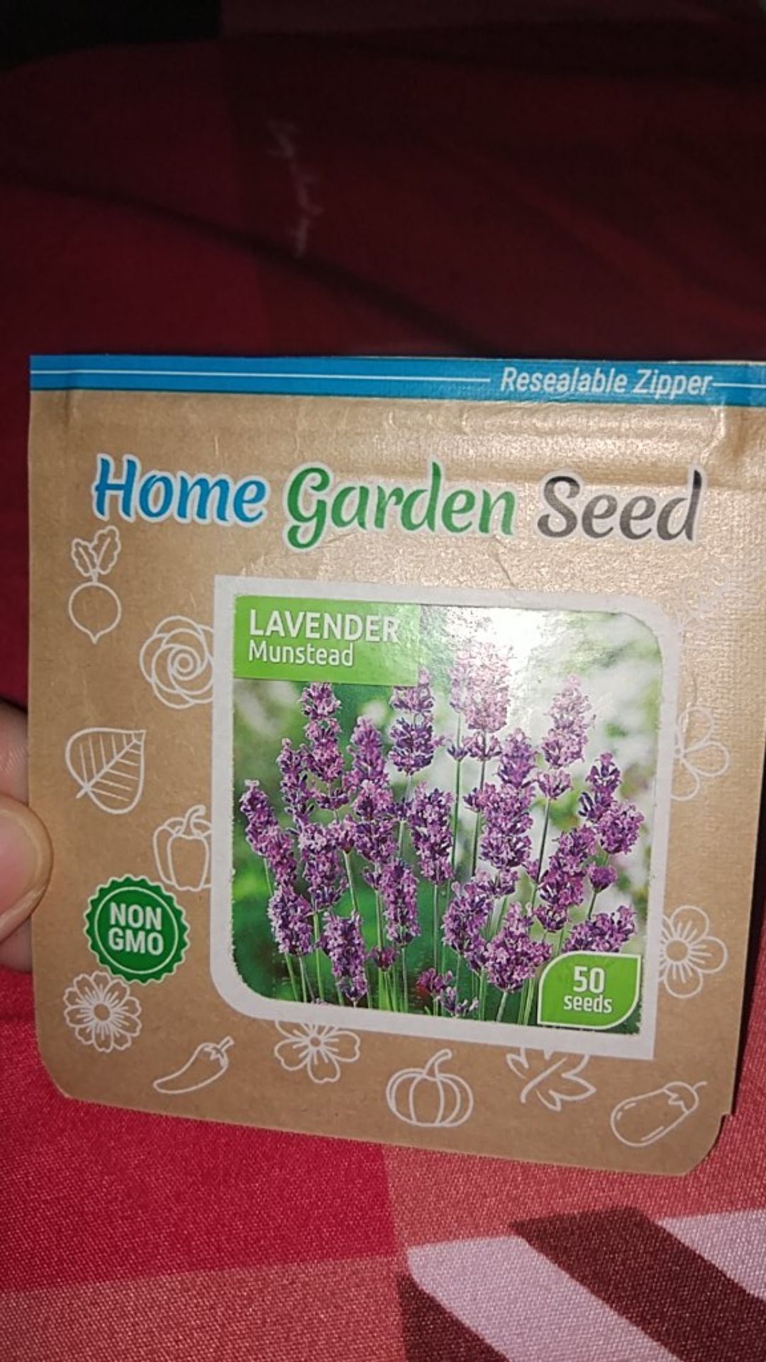Benih Lavender Munstead 50 Biji – Kemasan Foil