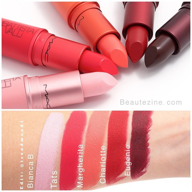 [ LUSINAN ] MAC Matte Lipstick Valli Giambattista LUSIN ISI 12 PCS