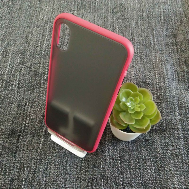 SOFT CASE/CASE HYBRID IPHONE XR RED