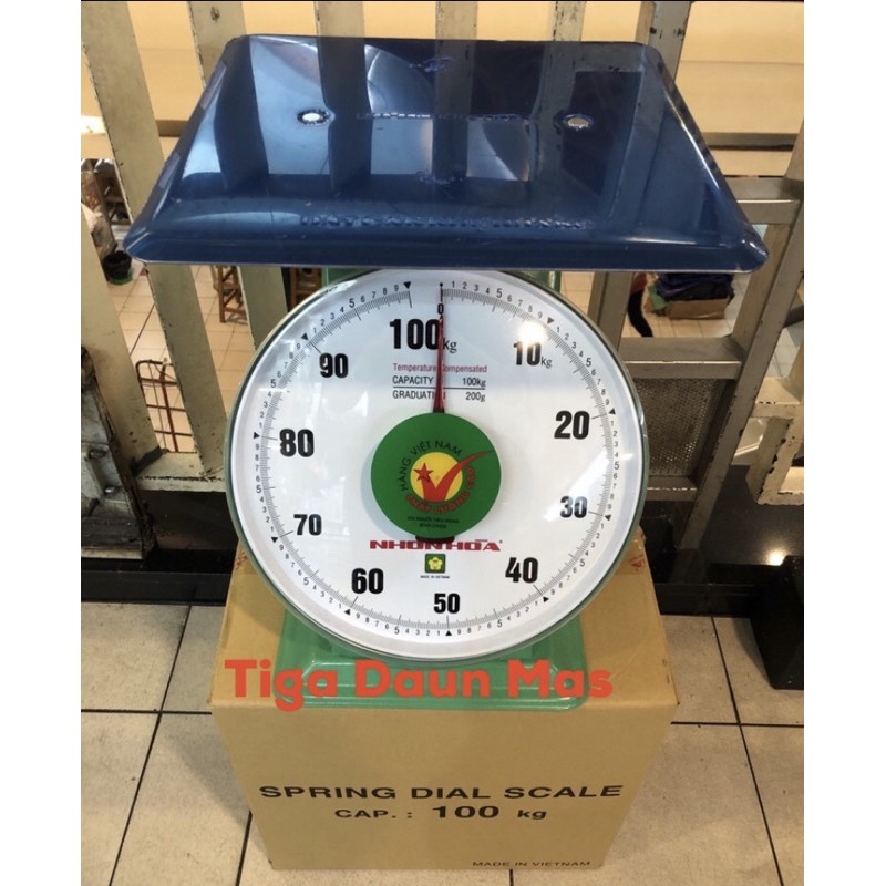 Timbangan Duduk Jarum Nhon Hoa  Vietnam 100 Kg / Timbangan Jarum Nhon Hoa Vietnam 100 Kg