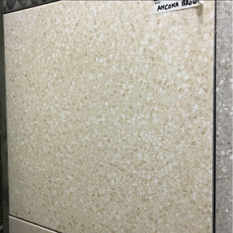 keramik teras garasi kasar 40x40 platinum ancona brown