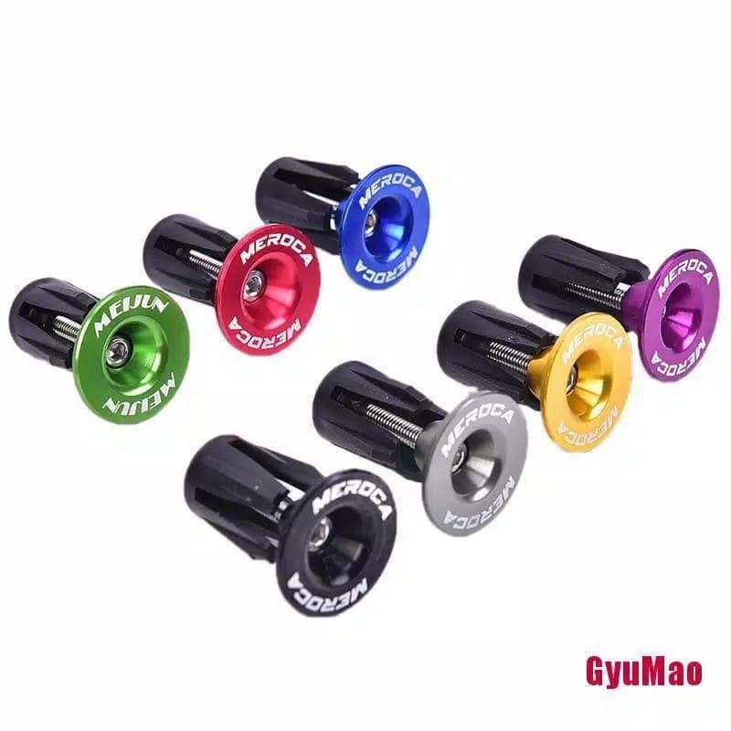MEROCA BAR END CAP PLUG HANDLEBAR TUTUP STANG HANDLEBAR SEPEDA - Hijau