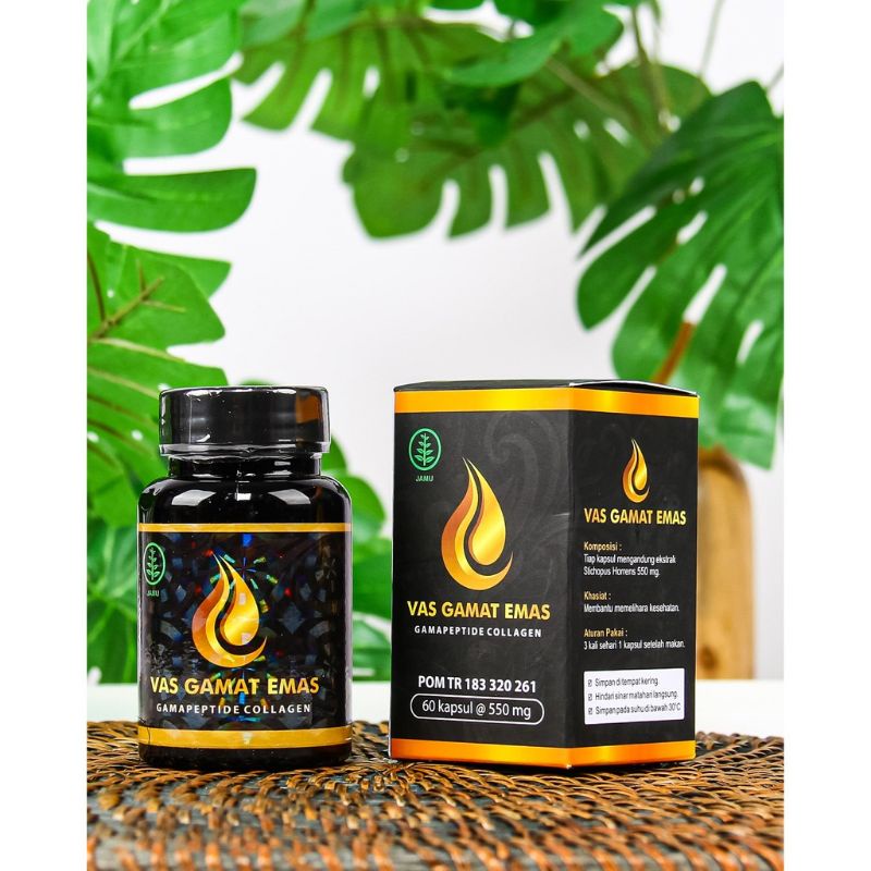 Vas Collagen Gamat Emas (100% ori berhologram)