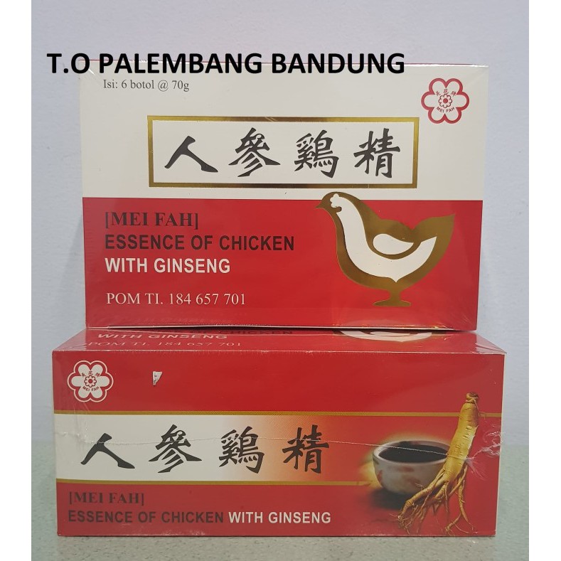 

ESSENCE OF CHICKEN WITH GINSENG MEI FAH 6 BOTOL