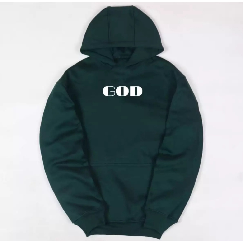 Sweater Hoodie Distro Life is GOD - Hoodie Premium Fleece Tebal - Hoodie Wanita - Hoodie Pria - Hoodie Bigsize Pulover M -3XL - Sweater Hoodie Terlaris 2022