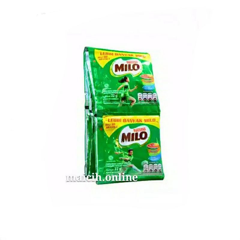 

Milo renceng 22g isi 10saset