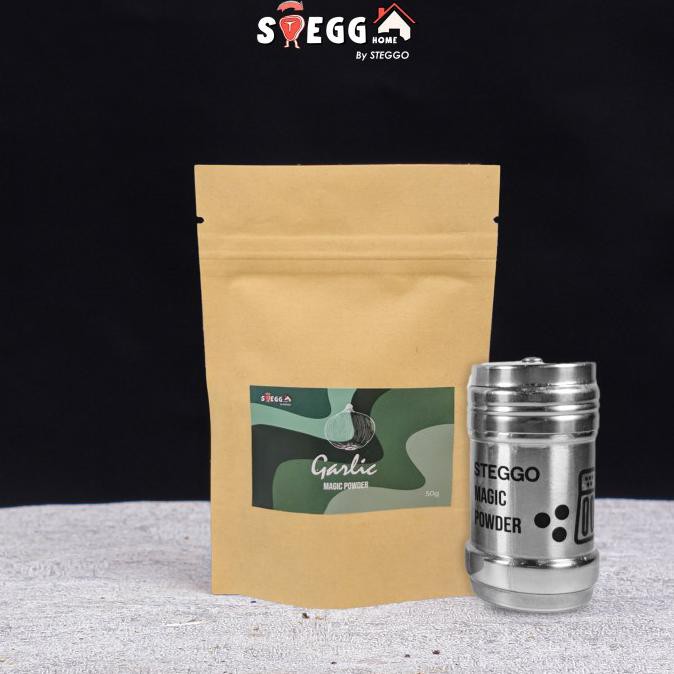 

READY BAYAR DITEMPAT PAKET Tube + GARLIC Magic Powder / Bumbu Masak Steak by STEGGO FREE ONGKIR Kode