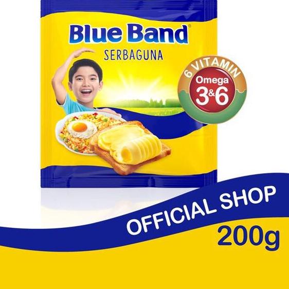 

F⚡ASH SALE BLUE BAND SERBAGUNA MARGARINE SACHET 200gram ORIGINAL !