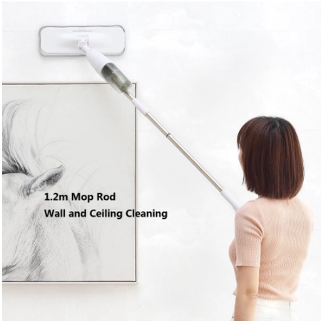 Deerma TB500 Kain Pel Spray Mop 360 rotary Tb 500 Light Weight Clean Tool for smart Home