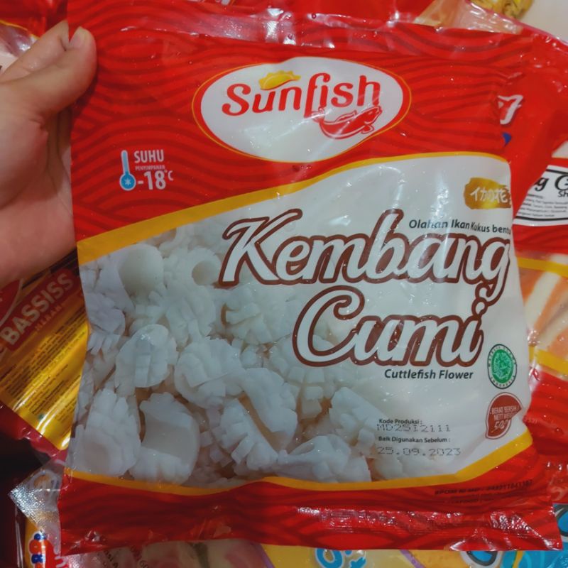 

sunfish kembang cumi 500gr