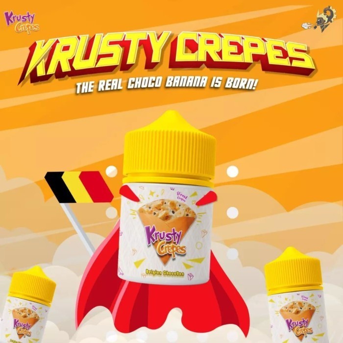 JAVA JUICE DIANNA KRUSTY CREPES V4 BELGIAN CHOCO BANANA 3MG 6MG 60ML