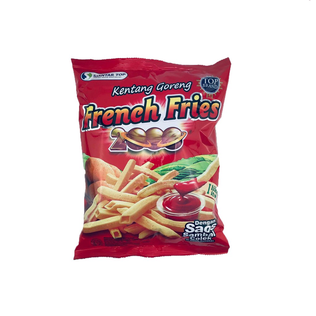 Makanan ringan * Kentang * Goreng * French * Fries 2000 * 138g*Kentang Goreng*French Fries 2000