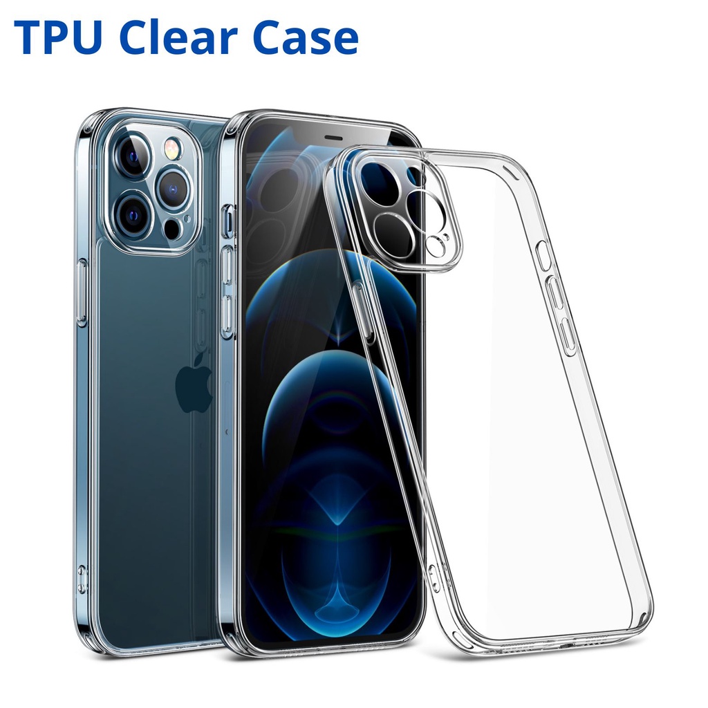 Case for iPhone 14 14 Plus 14 Pro 14 Pro Max / 13 13 Pro 13 Pro Max / 12 12 Pro 12 Pro Max / 11 11 Pro 11 Pro Max / X XS XR XS Max - Casing Clear Bening