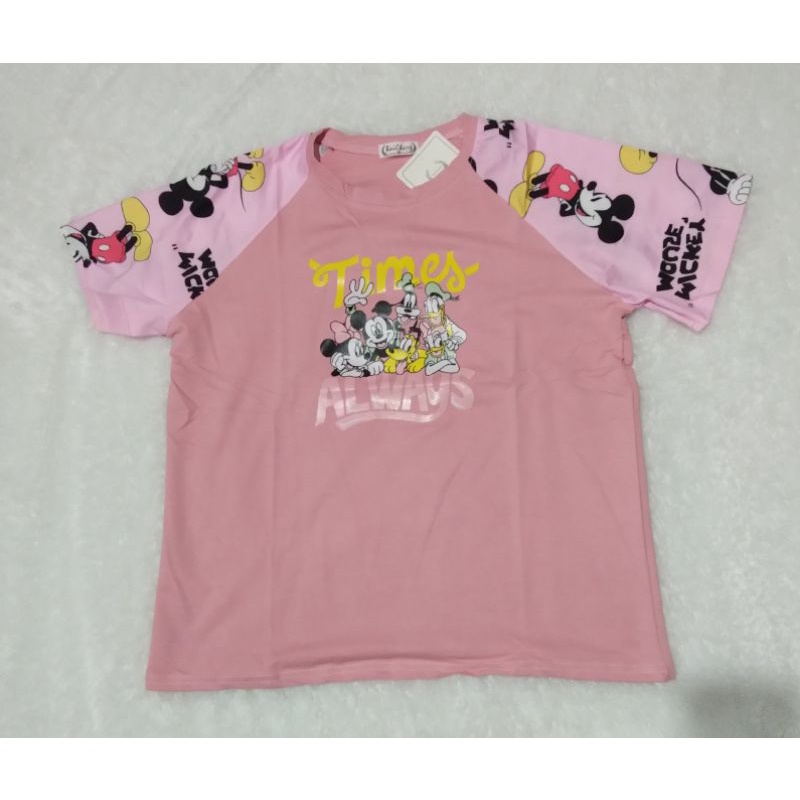 KAOS OBLONG WANITA MOTIF