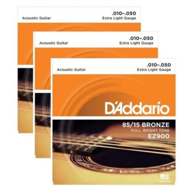 Snar Gitar D'Addario akustik 0.10