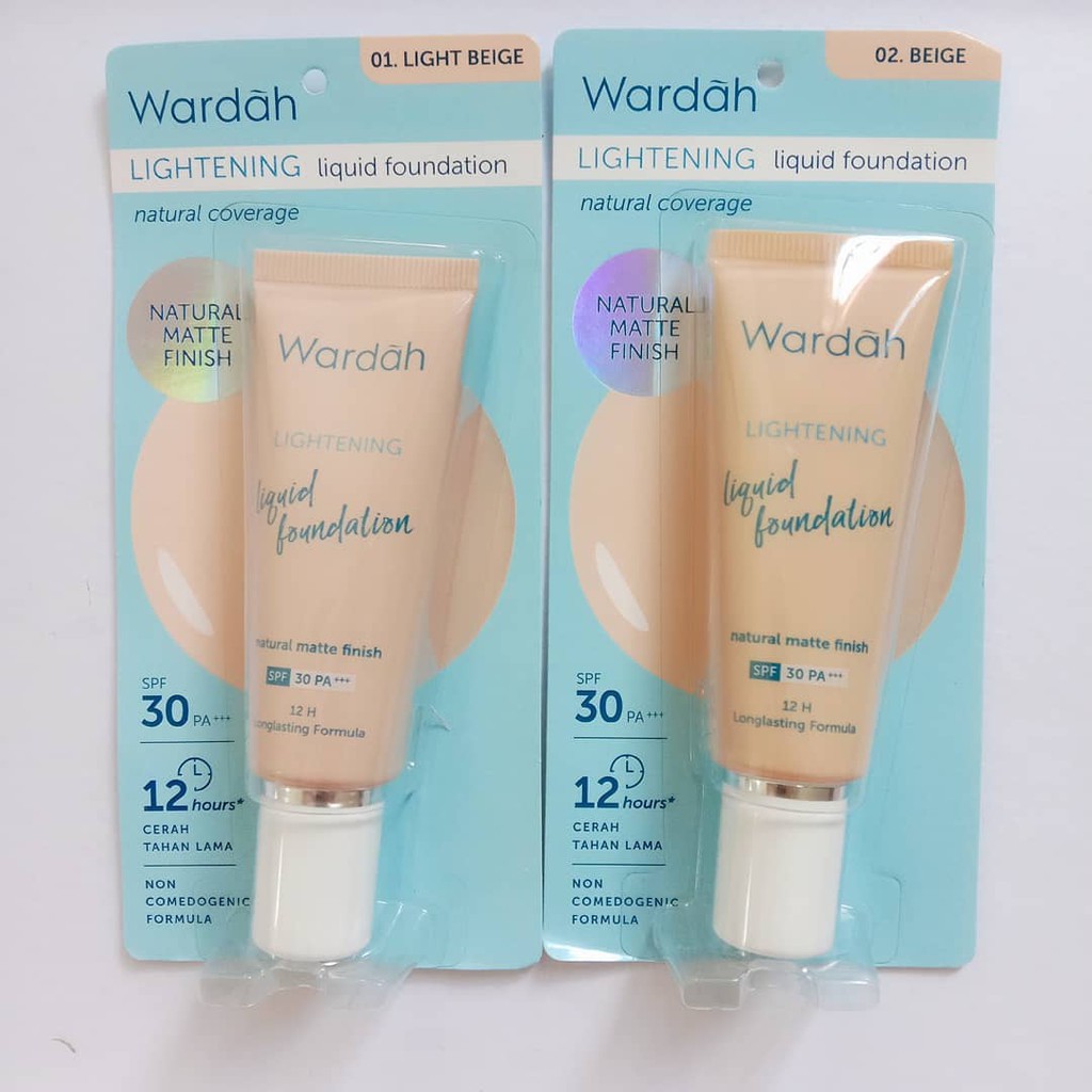 Wardah Lightening Liquid Foundation