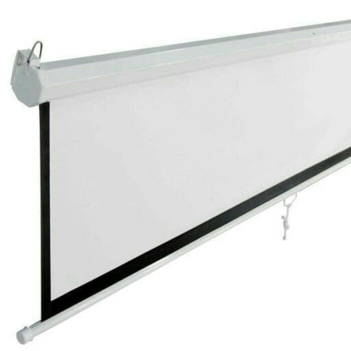 Layar Projector 70inci Wall Screen 178x178CM - Layar Projector 70&quot; Wall Screen