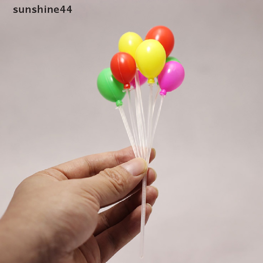 Sunshine Topper Kue Bentuk Balon / Bintang / Awan / Hujan Untuk Dekorasi Pesta Ulang Tahun