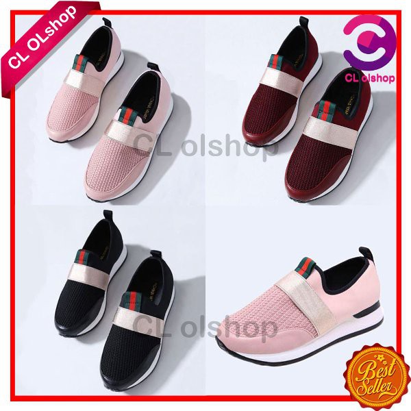 Sepatu Casual Wanita Sepatu Slip On