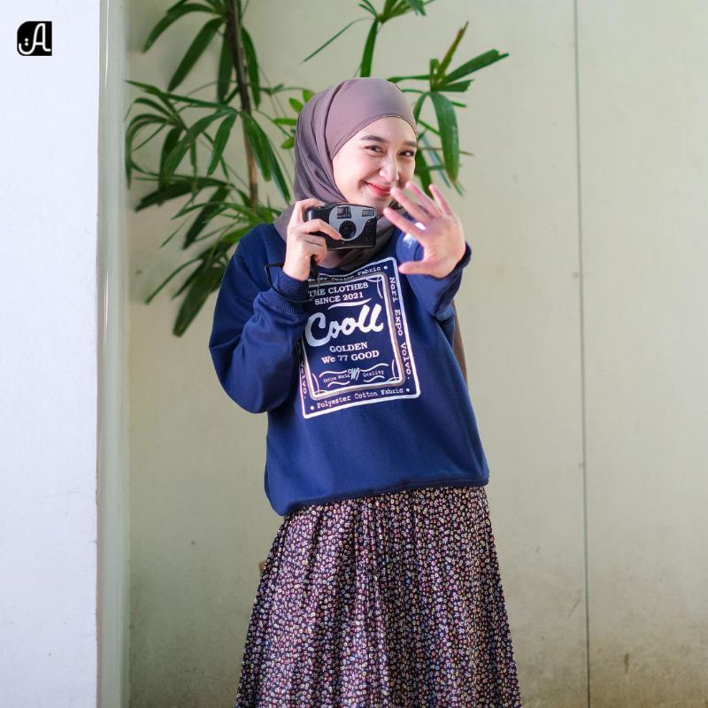 SWEATER WANITA TERBARU BY ALIETHA OOTD REMAJA MODERN KEKINIAN