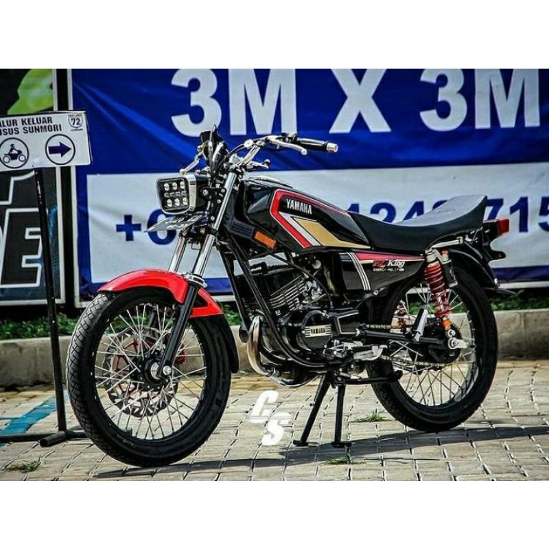 Striping Lis Sticker Standar Ori Yamaha RX-KING 1992 Striping rx king Rx-king 1992