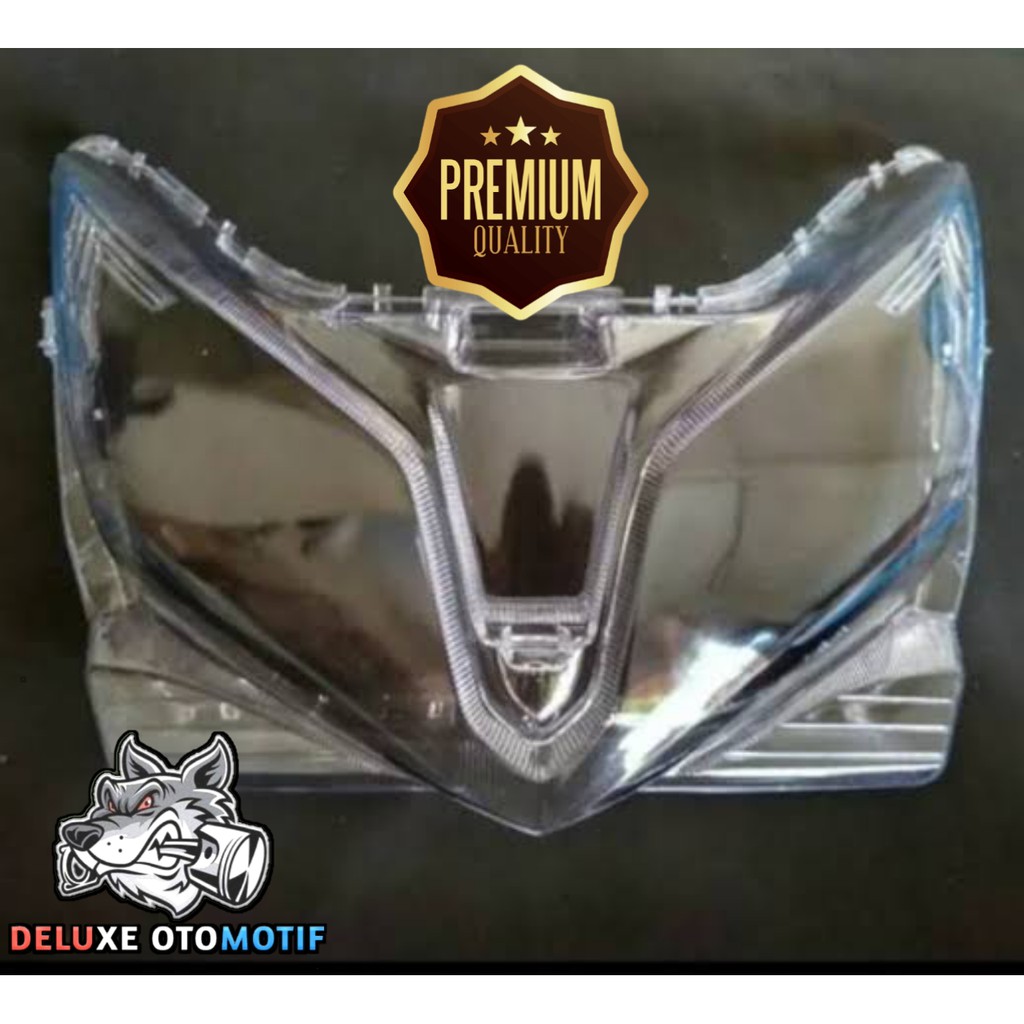 Mika bening lampu depan vario techno 125 old  tahun 2012 2013