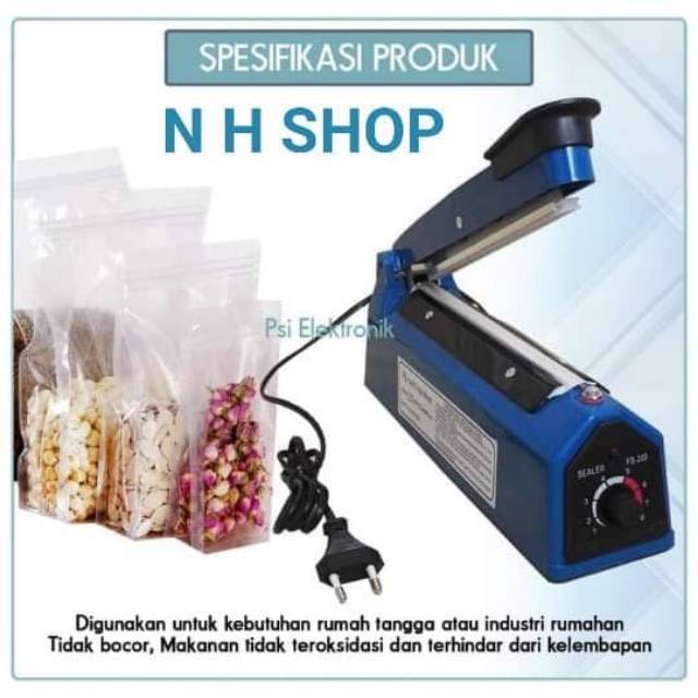 Alat pres plastik kemasan/IMPULSE SEALER,200MM
