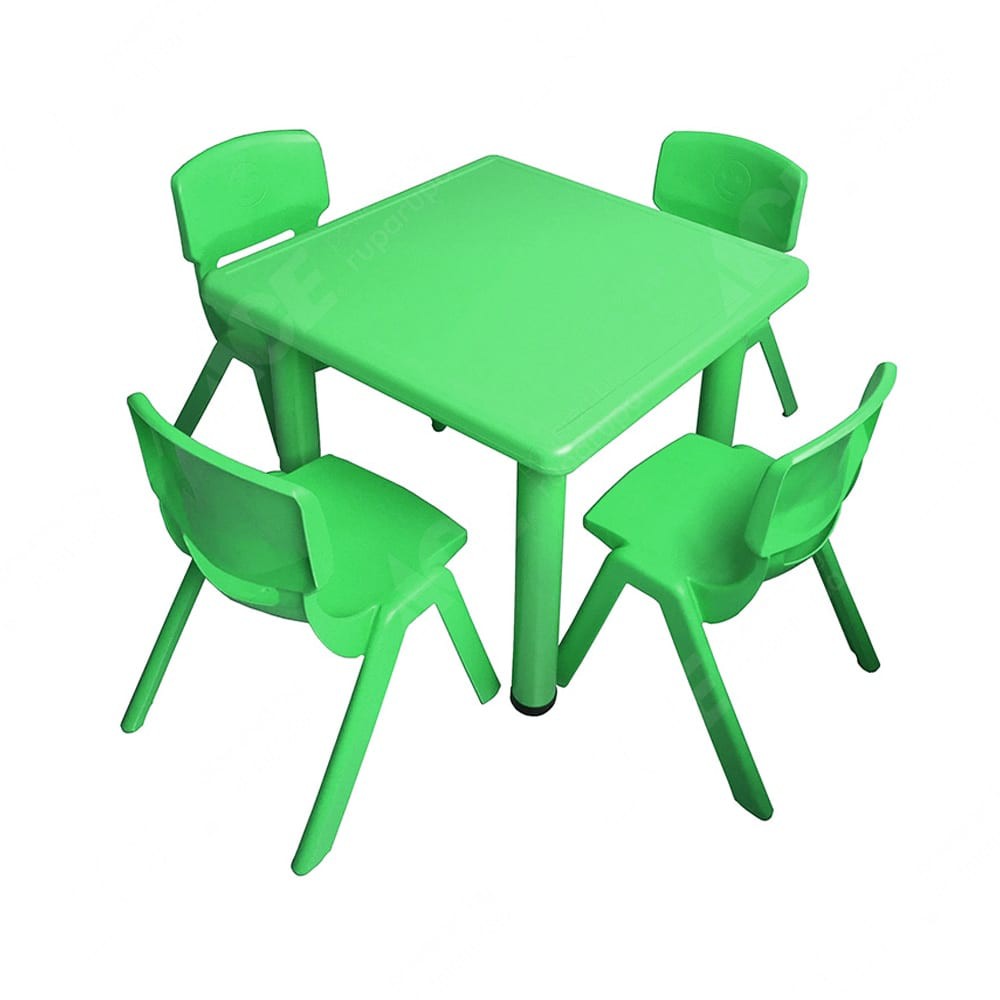 Meja Belajar Anak Yaris Square Set Kursi Olymplast