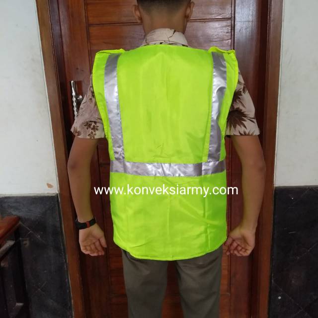 Rompi proyek / Rompi parkir / Rompi custom / Rompi safety