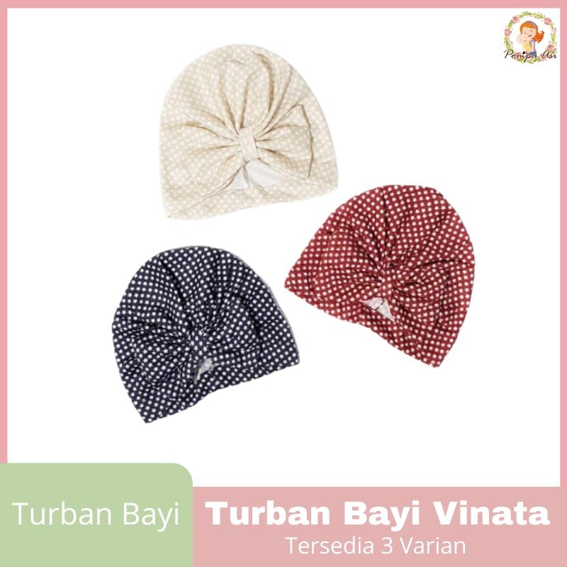 Turban Bayi Vinata 0-3 Month / Turban baby / Topi Bayi