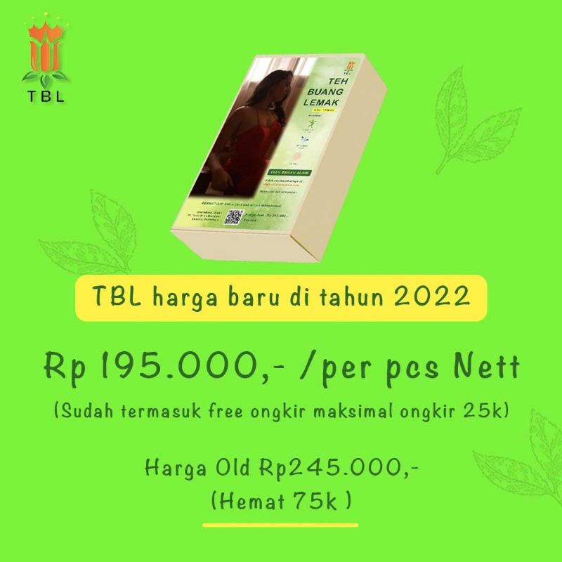 

Teh Buang Lemak (TBL) original asli 100%